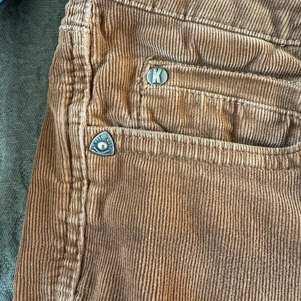 Kut from the Kloth Men's Tan Corduroy Pants - Picture 3 of 6